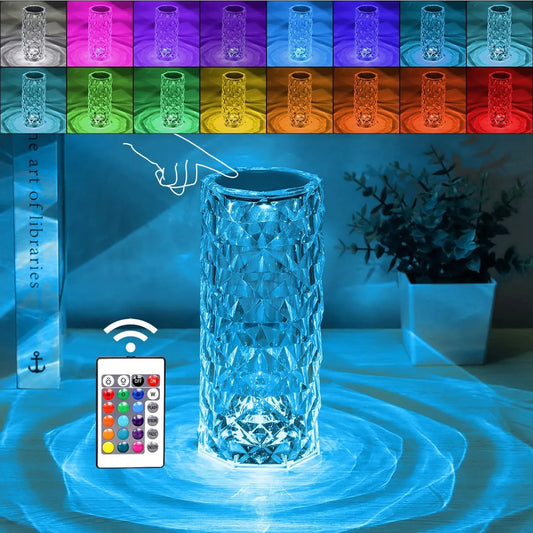 StayElegant - RGB Kristall Touch Lampe